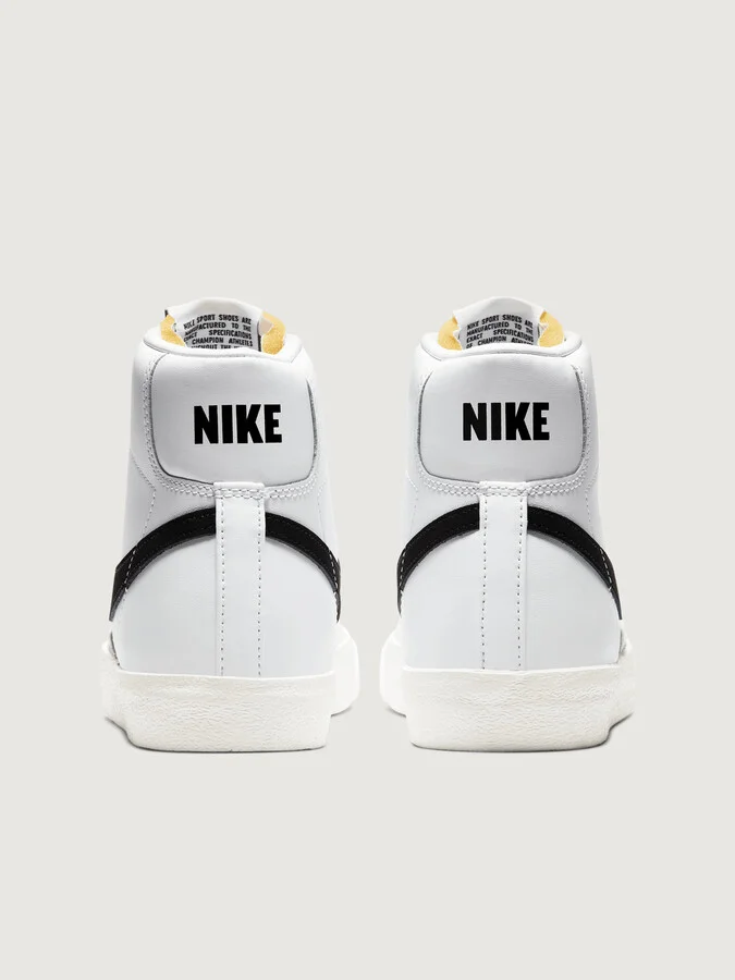 Nike Blazer Mid '77 Vintage - WHITE/BLACK-SAIL - Image 5