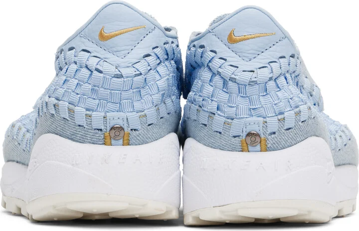 Nike Blue Air Footscape Sneakers - Image 2