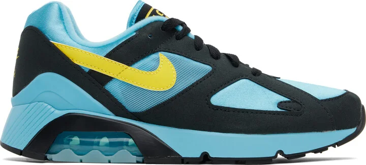 Nike Blue & Black Air Max 180 Sneakers