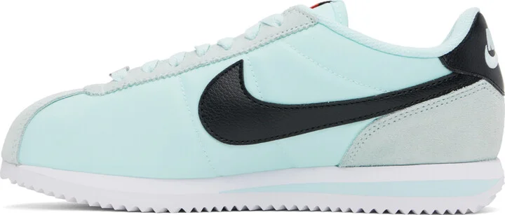 Nike Blue Cortez Textile Sneakers - Image 3