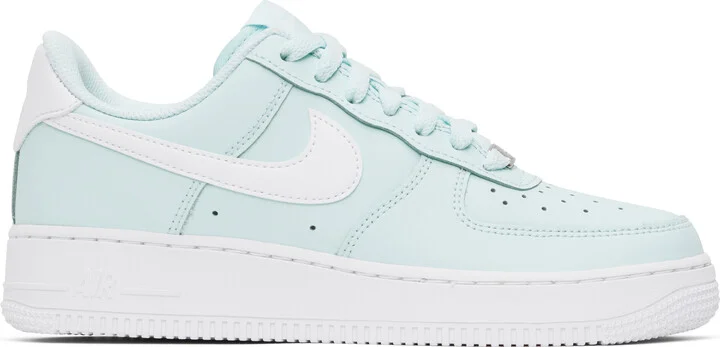 Nike Blue & White Air Force 1 '07 Sneakers
