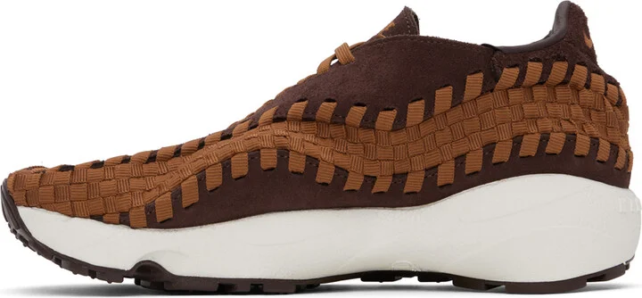 Nike Brown Air Footscape Woven Sneakers - Image 3