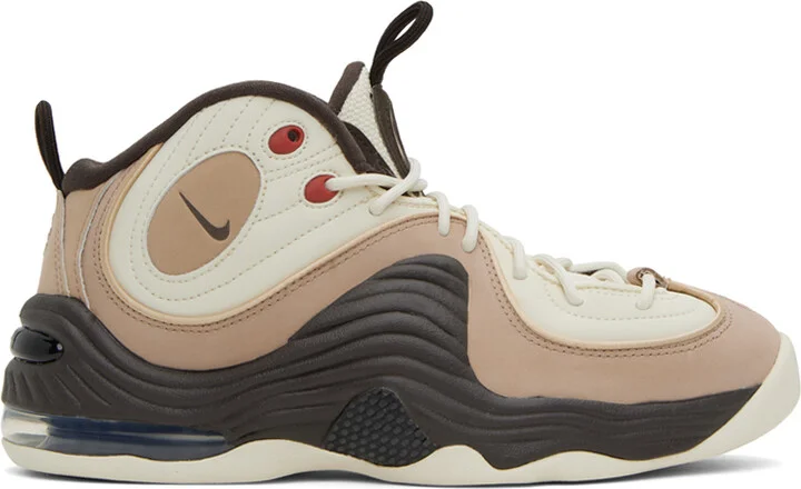 Nike Brown Air Penny II NAS Sneakers