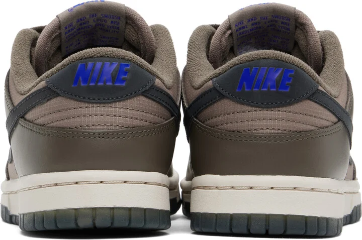 Nike Brown Dunk Low Sneakers - Image 2