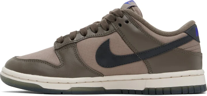 Nike Brown Dunk Low Sneakers - Image 3