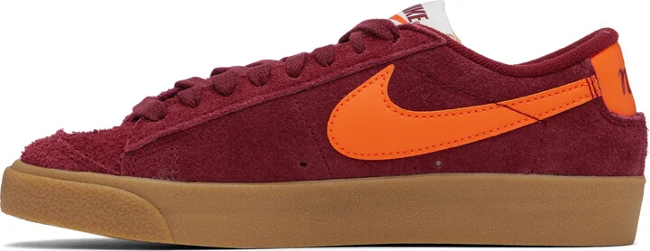 Nike Burgundy Blazer Low '77 Vintage Sneakers - Image 3