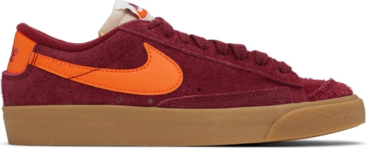 Nike Burgundy Blazer Low '77 Vintage Sneakers