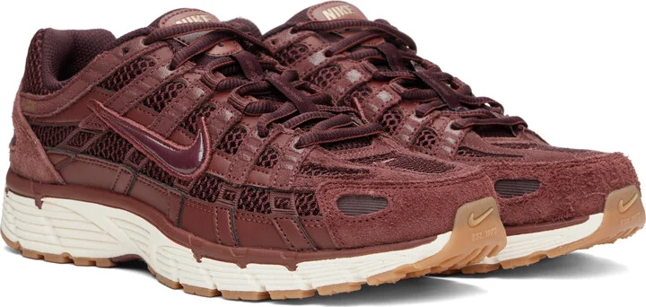 Nike Burgundy P-6000 SE Sneakers - Image 4