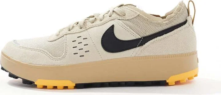 Nike C1ty sneakers in beige and black - Image 2