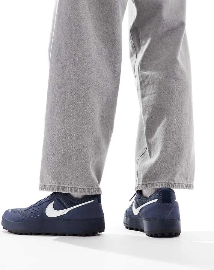 Nike C1TY sneakers in navy and white - Image 3
