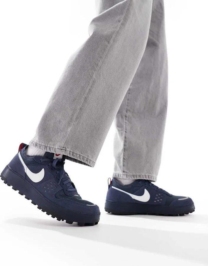 Nike C1TY sneakers in navy and white