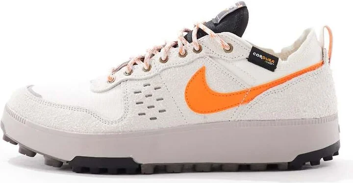 Nike C1TY sneakers in off-white and orange - Image 2