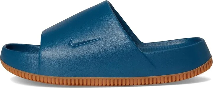 Nike Calm Men's Sandals Blue Force/Blue Force/Gum Med Brown : 10 M, Synthetic - Image 6