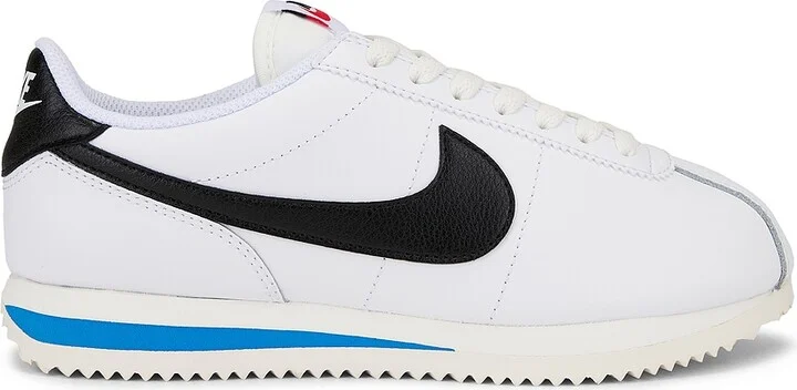 Nike Cortez Leather Sneaker in White
