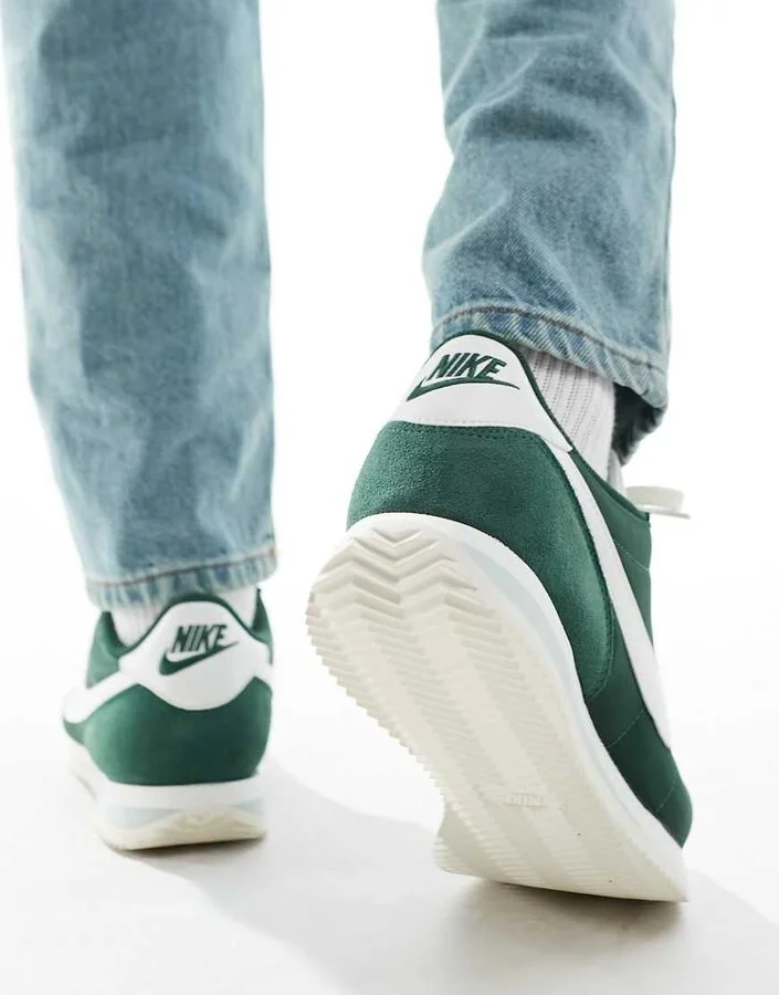 Nike Cortez sneakers in green - Image 4