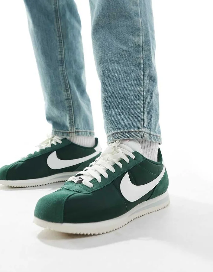 Nike Cortez sneakers in green