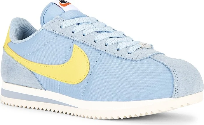 Nike Cortez Textile Sneaker in Baby Blue - Image 2