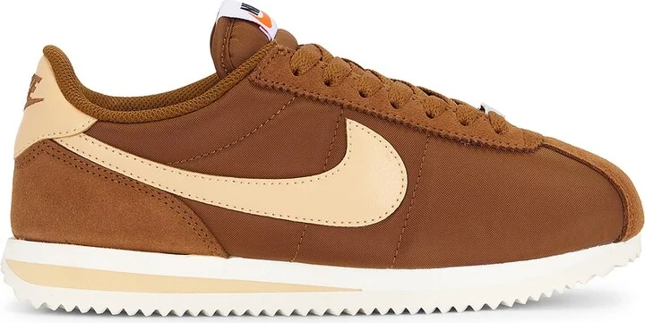 Nike Cortez Textile Sneaker in Brown
