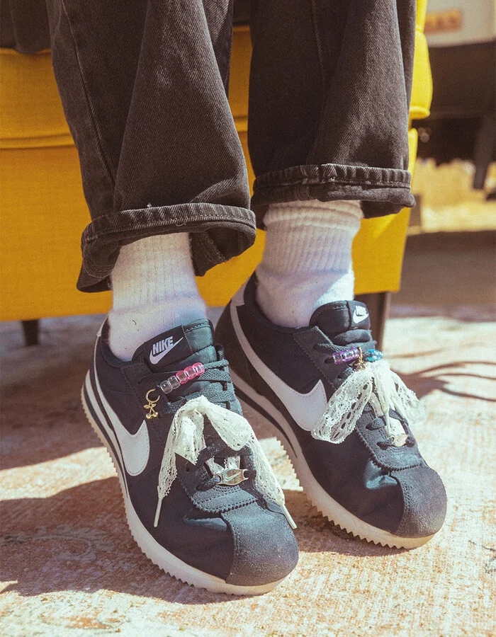 NIKE Cortez Textile Womens Shoes - Image 7