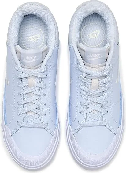 Nike Court Legacy Lift Women's Shoes Football Grey/Summit White/Aluminum : 9.5 B - Medium, Synthetic - Image 2