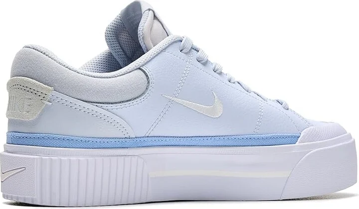 Nike Court Legacy Lift Women's Shoes Football Grey/Summit White/Aluminum : 9.5 B - Medium, Synthetic - Image 3