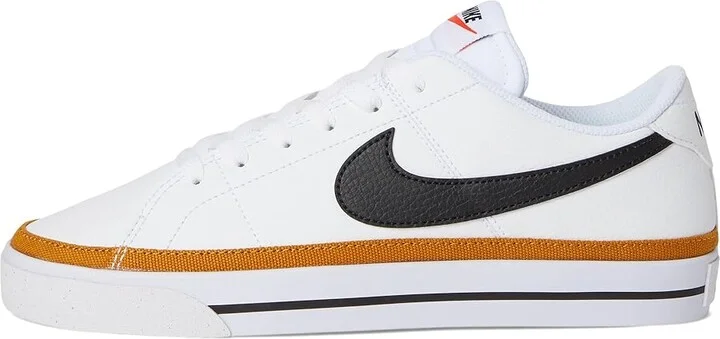 Nike Court Legacy Next Nature Women's Shoes White/Black/Desert Ochre/Team Orange/Volt : 5.5 B - Medium, Synthetic - Image 6