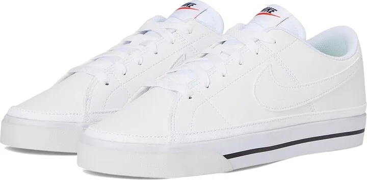 Nike Court Legacy Next Nature Women's Shoes White/White/Black/Volt/Team Orange : 12 B - Medium, Synthetic