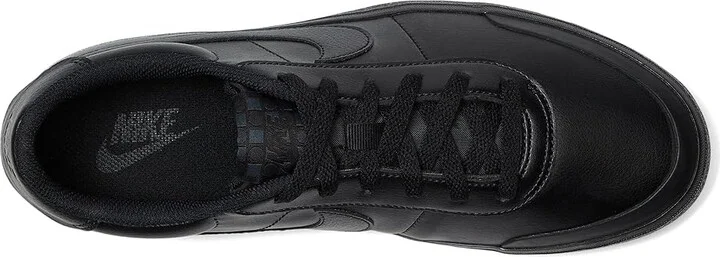 Nike Court Shot Men's Cross Training Shoes Black/Black : 6 M, Synthetic - Image 2