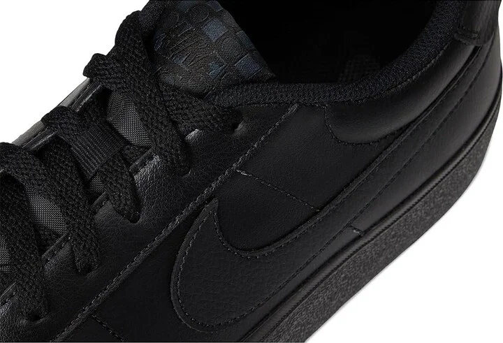 Nike Court Shot Men's Cross Training Shoes Black/Black : 6 M, Synthetic - Image 7