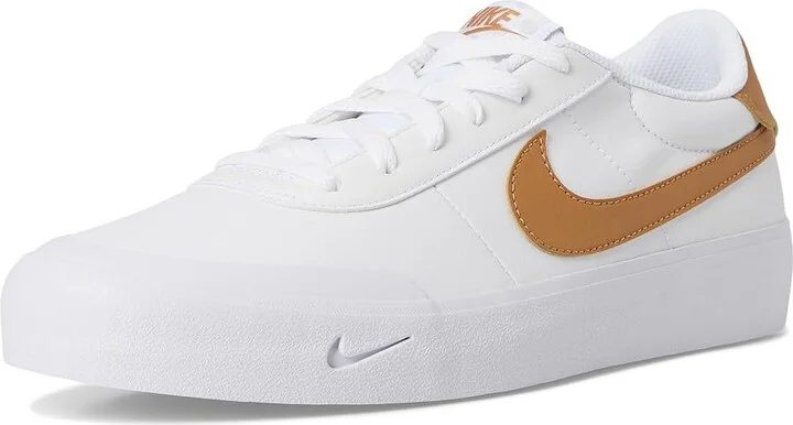 Nike Court Shot Men's Cross Training Shoes White/Flax : 8 M, Synthetic - Image 5
