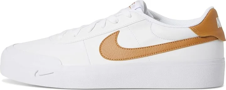 Nike Court Shot Men's Cross Training Shoes White/Flax : 8 M, Synthetic - Image 6