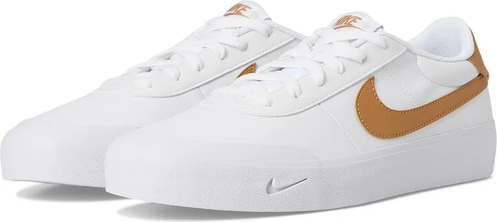 Nike Court Shot Men's Cross Training Shoes White/Flax : 8 M, Synthetic