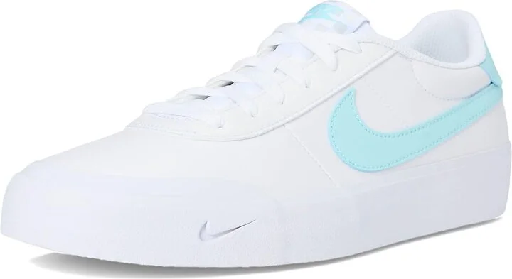 Nike Court Shot Men's Cross Training Shoes White/Glacier Ice : 8 M, Synthetic - Image 5