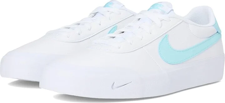 Nike Court Shot Men's Cross Training Shoes White/Glacier Ice : 8 M, Synthetic