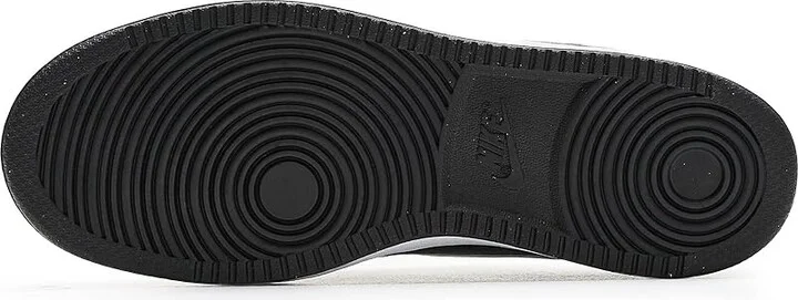 Nike Court Vision Low Men's Cross Training Shoes Black/White : 10.5 M, Faux Leather - Image 4