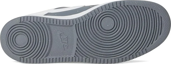Nike Court Vision Low Men's Cross Training Shoes Cool Grey/White/White : 8 M, Faux Leather - Image 3