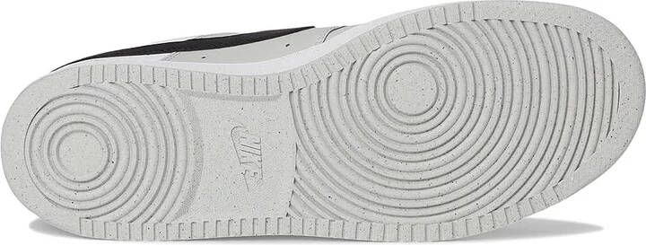 Nike Court Vision Low Men's Cross Training Shoes Grey Fog/Black/White : 10.5 M, Faux Leather - Image 3