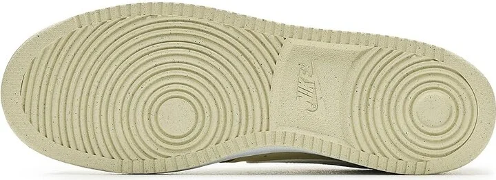 Nike Court Vision Low Men's Cross Training Shoes Light Khaki/White : 11 M, Faux Leather - Image 4