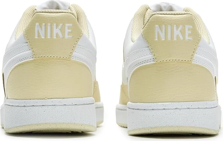 Nike Court Vision Low Men's Cross Training Shoes Light Khaki/White : 11 M, Faux Leather - Image 5
