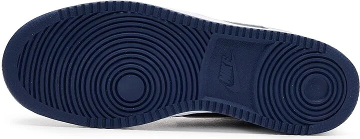 Nike Court Vision Low Men's Cross Training Shoes Midnight Navy/White : 11.5 M, Faux Leather - Image 4