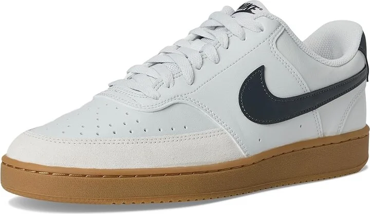 Nike Court Vision Low Men's Cross Training Shoes Photon Dust/Athracite/Gum : 9.5 M, Faux Leather - Image 5