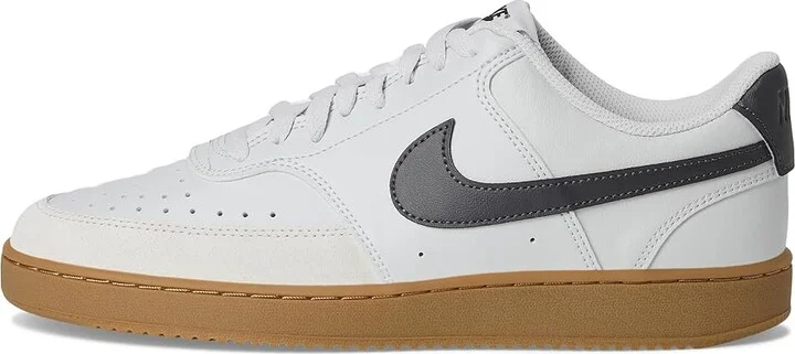 Nike Court Vision Low Men's Cross Training Shoes Photon Dust/Athracite/Gum : 9.5 M, Faux Leather - Image 6