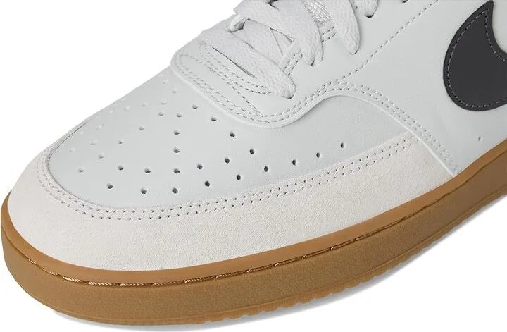 Nike Court Vision Low Men's Cross Training Shoes Photon Dust/Athracite/Gum : 9.5 M, Faux Leather - Image 7