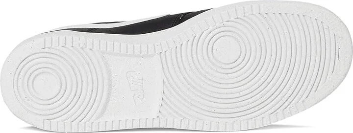 Nike Court Vision Low Next Nature Men's Cross Training Shoes Black/White/Black : 6 D - Medium, Leather - Image 3