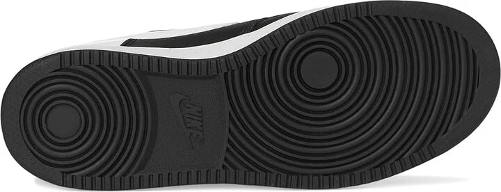 Nike Court Vision Low Next Nature Women's Shoes Black/White : 11 M, Faux Leather - Image 3