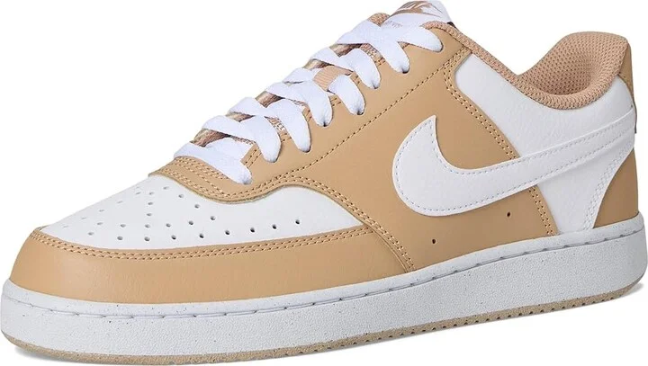 Nike Court Vision Low Next Nature Women's Shoes Hemp/White : 10.5 M, Faux Leather - Image 5