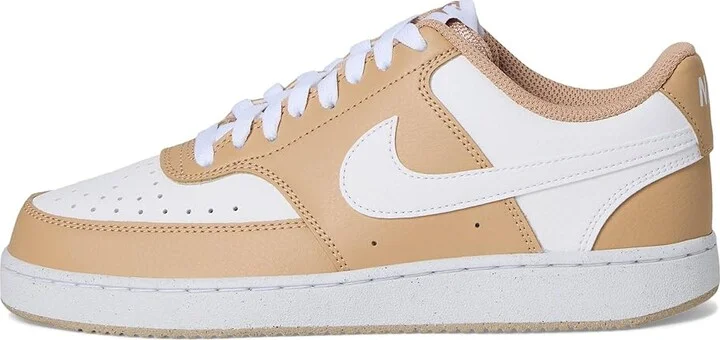 Nike Court Vision Low Next Nature Women's Shoes Hemp/White : 10.5 M, Faux Leather - Image 6