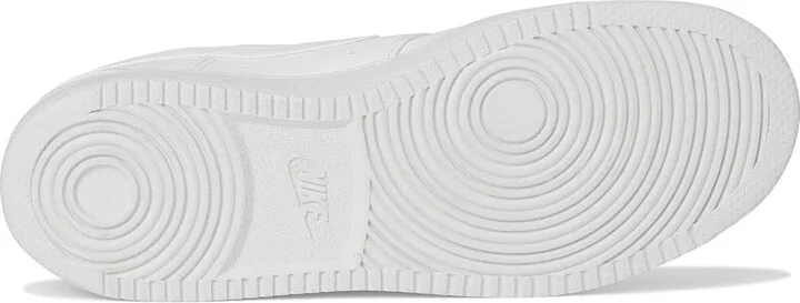 Nike Court Vision Low Next Nature Women's Shoes White/White/White : 9 M, Faux Leather - Image 3