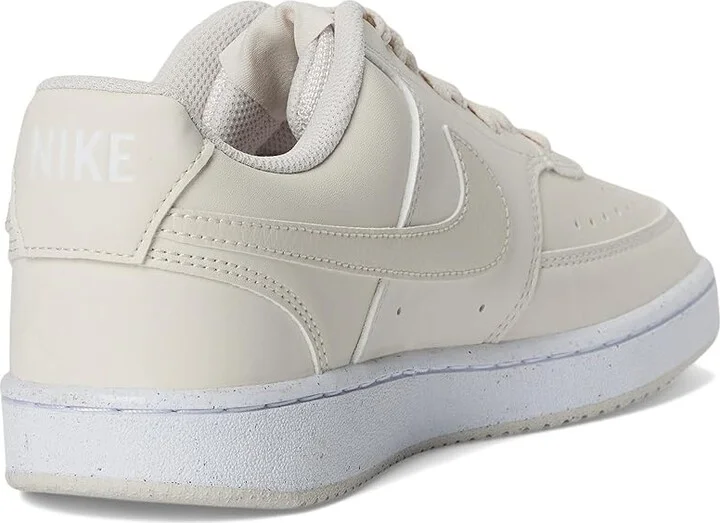 Nike Court Vision Low Women's Shoes Light Orewood Brown/Light Orewood Brown/White : 10.5 B - Medium, Synthetic - Image 4