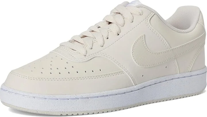 Nike Court Vision Low Women's Shoes Light Orewood Brown/Light Orewood Brown/White : 10.5 B - Medium, Synthetic - Image 5